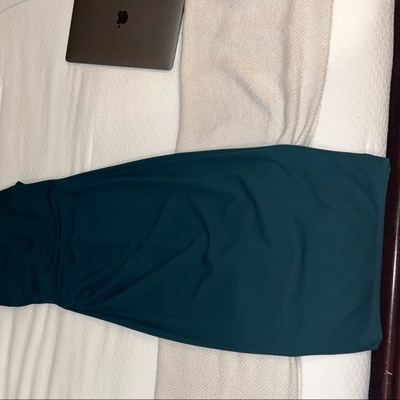 Windsor off shoulder emerald dress worn once size S perfect condition OBO - Picture 5 of 7